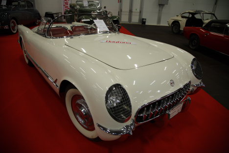 En sød klassiker Chevrolet Corvette '54 - Den er sat til salg!
(Foto: Motorsporten.dk)